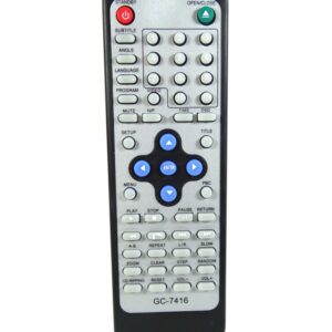 CONTROLE DVD CCE 500X/510SX/750X GC-7416
