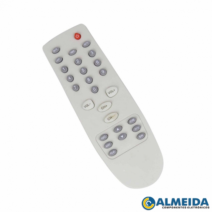CONTROLE RECEPTOR ORBISAT SATRON SST2100/2200 BRANCO LE-7913