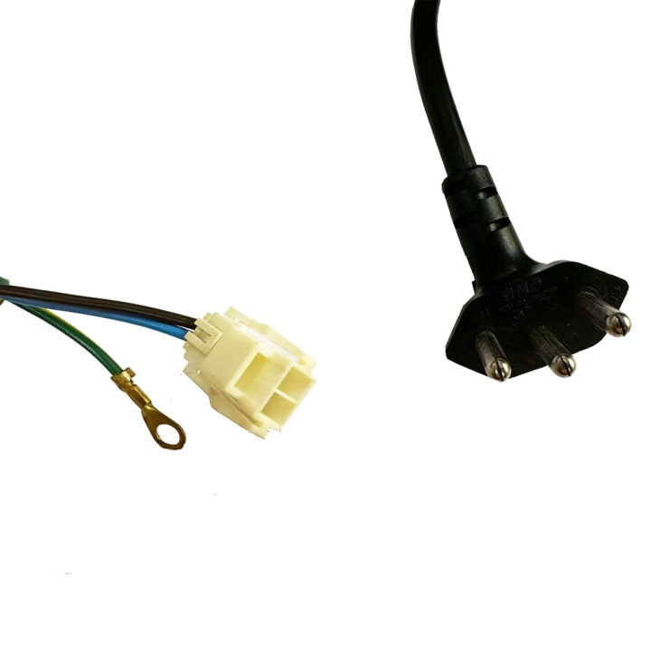 RABICHO DE FORCA 3X0,75MM 10A 1,60MTS INMETRO NACIONAL