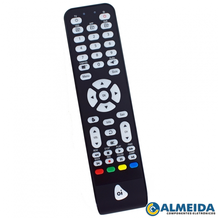CONTROLE RECEPTOR OI TV HD 5E56 ORIGINAL