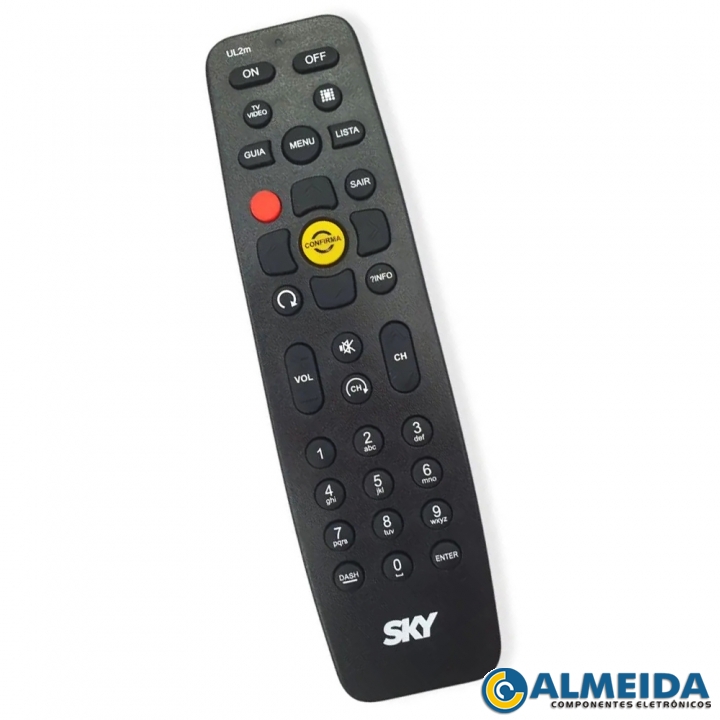 CONTROLE RECEPTOR SKY UL2M ORIGINAL