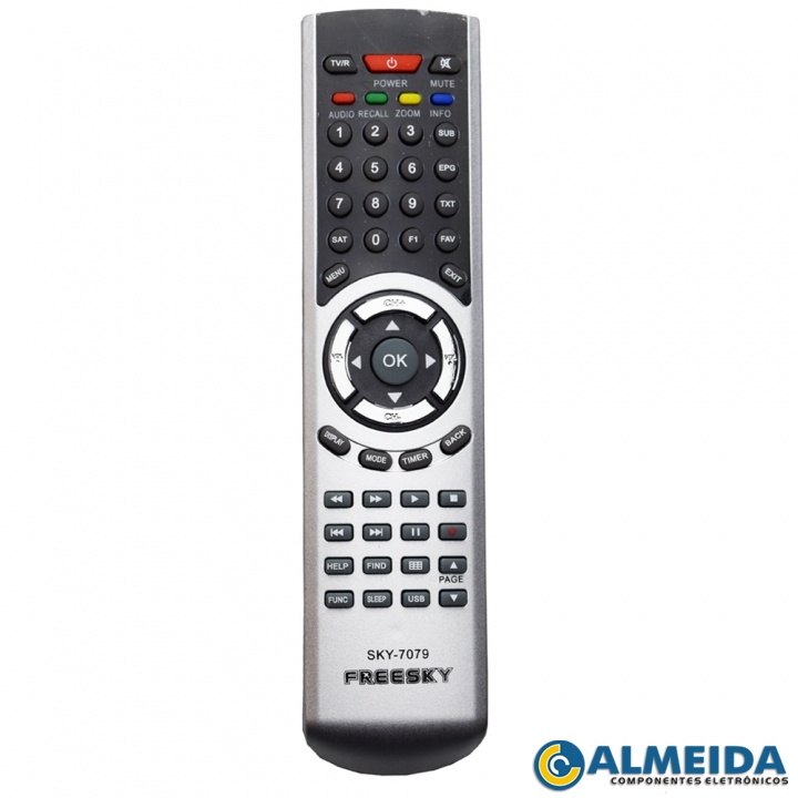 CONTROLE RECEPTOR AZAMERICA S922 MINI/COMBATE HD VC-8097