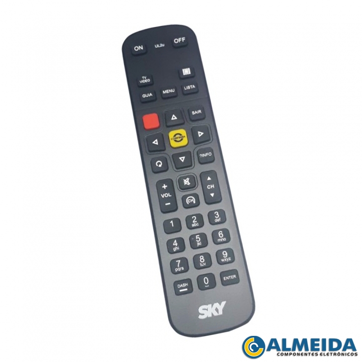 CONTROLE RECEPTOR SKY UL2U ORIGINAL