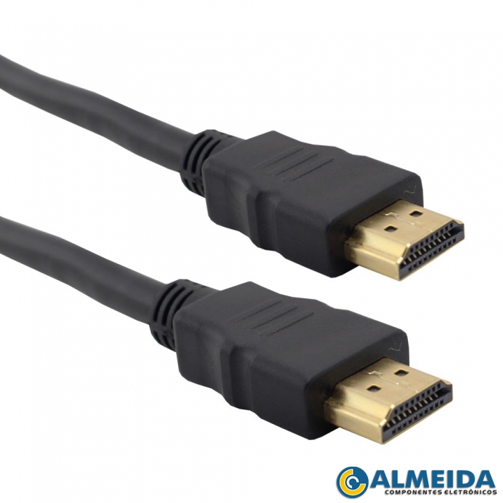 CABO HDMI 1.4 FULL HD 1080P S/FILTRO 10 METROS