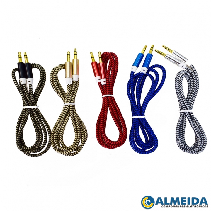 CABO P2 STEREO + P2 STEREO 1MT KAPBOM