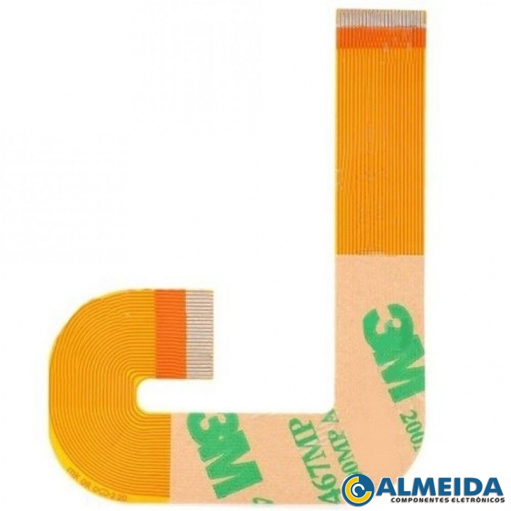 CABO FLAT LEITOR PS2 SLIM 90006 90010 TIPO J