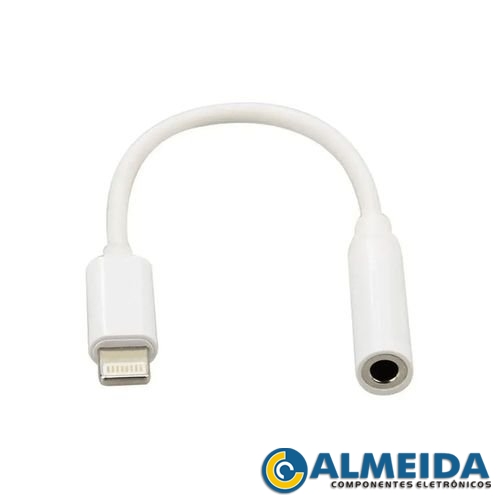 CABO ADAPTADOR LIGHTNING PARA P2 IPHONE/IPAD 10CM