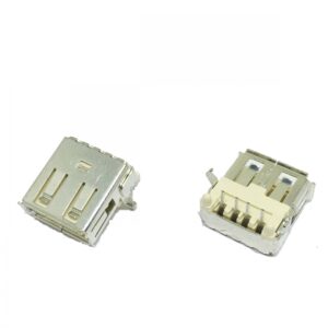 CONECTOR USB FEMEA C/SUPORTE PLACA 90