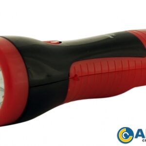 LANTERNA RECARREGAVEL  5 LEDS VERMELHA (ALFACELL)