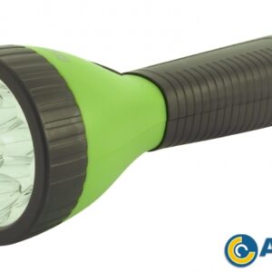LANTERNA RECARREGAVEL  9 LEDS VERDE (ALFACELL)