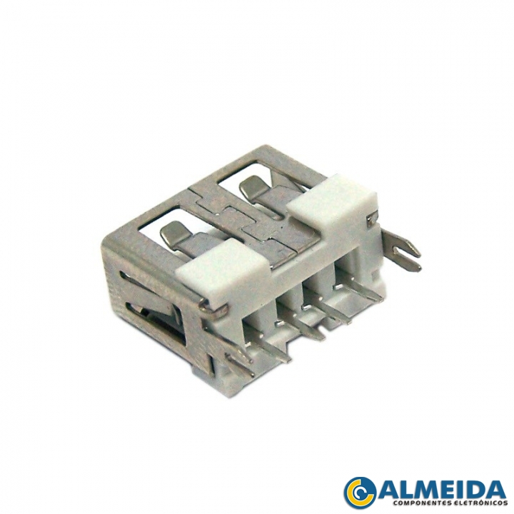 CONECTOR USB FEMEA 4 PINOS 10MM HBUSTER LENOXX PIONEER