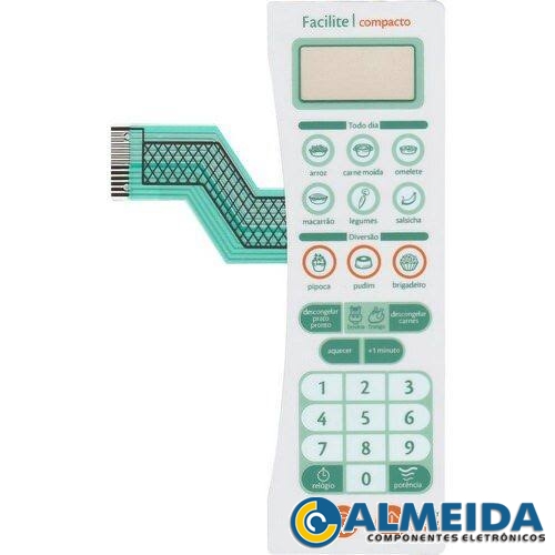 MEMBRANA MICROONDAS CONSUL CMS25AB FACILITE/COMPACTO BRANCA