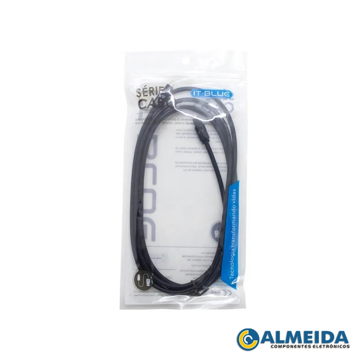 CABO OPTICO DIGITAL TOSLINK 2 METROS LE-1003 IT-BLUE