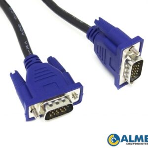 CABO VGA DB15 X DB15 MACHO 1,8MTS LE 12-2 IT-BLUE