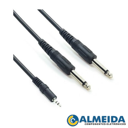 CABO P2 STEREO + 2 X P10 MONO 10MTS