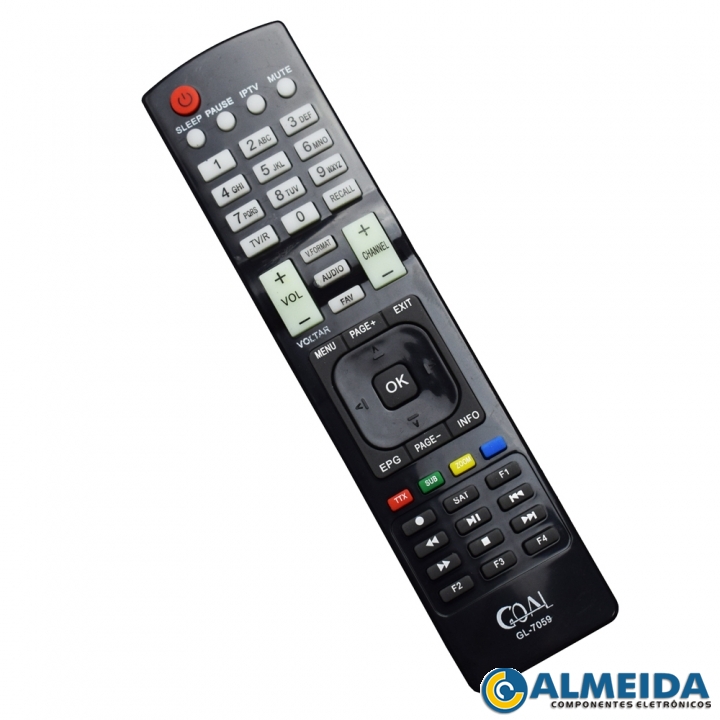 CONTROLE RECEPTOR CINEBOX SUPREMO/MAESTRO/OPTIMO SKY-7059
