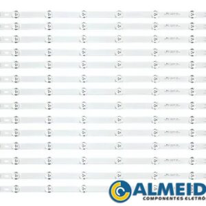 KIT BARRA DE LED LG 55LN5400/LA6130/LA6200 14 BARRAS