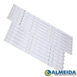 KIT BARRA DE LED AOC PHILIPS LE50D1452 (12 BARRAS)