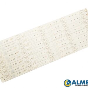 KIT BARRA DE LED PHILCO PH43E30DSGW 5 LED 8 BARRAS