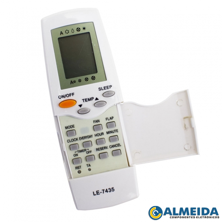 CONTROLE AR CONDICIONADO SPRINGER CARRIER RFL-0601EHL LE-7435