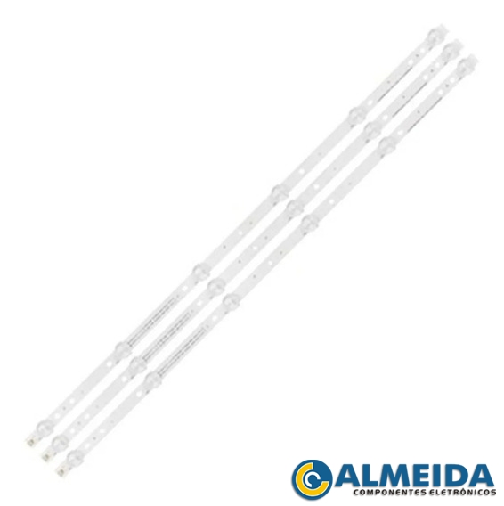 KIT BARRA DE LED PHILCO PH32U20DSGW/PH32C20DSG 6 LED (3 BARRAS)
