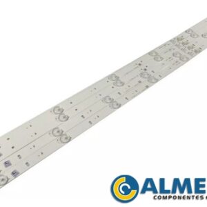 KIT BARRA DE LED TCL L39S3900FS KDL39MD662LN 4 BARRAS