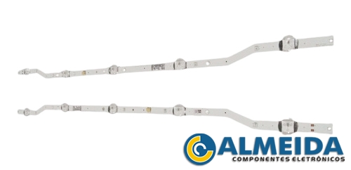 KIT BARRA DE LED SAMSUNG UN32J4000/4300/3400 5 LED 2 BARRAS