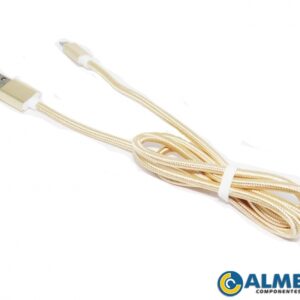 CABO USB LIGHTNING IPHONE + MICRO USB V8 2 EM 1 1,00MT