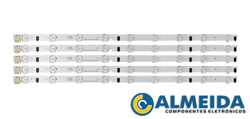 KIT BARRA DE LED SAMSUNG UN32F5500/5200/4300 5 BARRAS (9 LED)