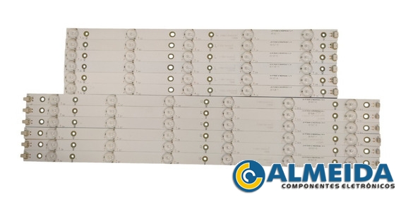 KIT BARRA DE LED PHILIPS 48PFG5000/5100 5/6 LED (12 BARRAS)