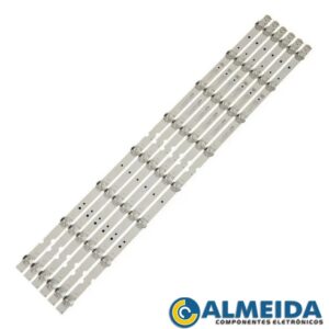 KIT BARRA DE LED TCL 65P65US/65HR330M08A1 8 LED (6 BARRAS)