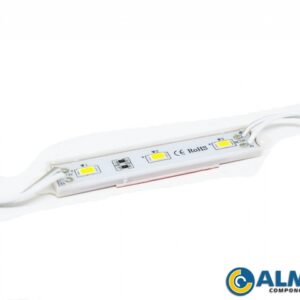 MODULO DE LED 5730 BRANCO FRIO SILICONADA (3 LED)