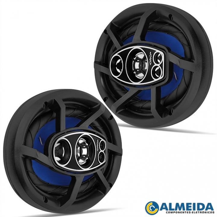 KIT ALTO FALANTE 6X9 PENTAXIAL 200W RMS 4 OHMS ORION