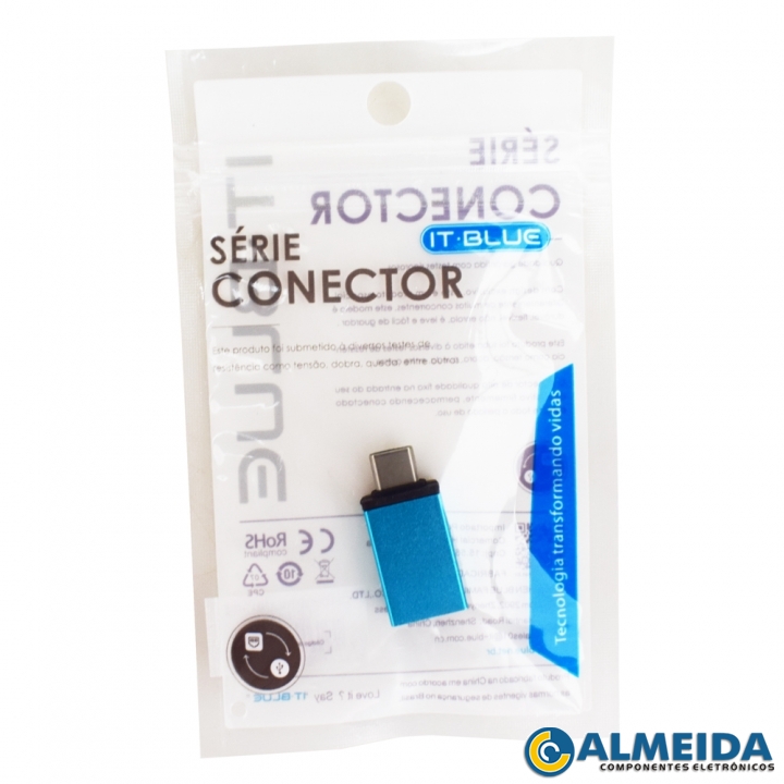 ADAPTADOR TIPO C PARA USB OTG LE-5543 IT-BLUE