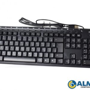 TECLADO USB STANDARD ABNT2 COM FIO PRETO BK-102 EXBOM