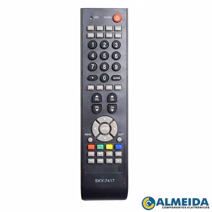 CONTROLE LCD SEMP TOSHIBA CO704170 SKY-7417