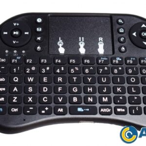 MINI TECLADO WIRELESS 2.4GHZ USB P/ SMART TV/VIDEO GAME/PC