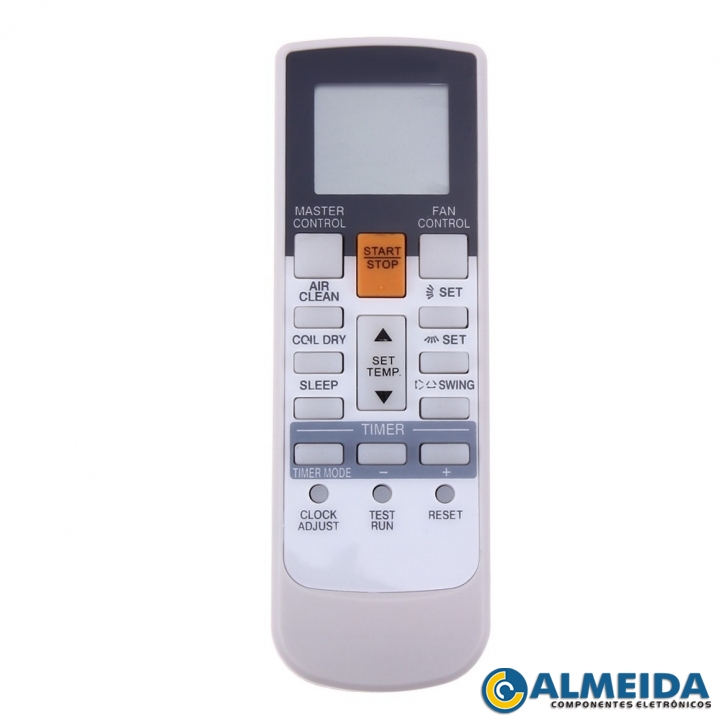 CONTROLE AR CONDICIONADO FUJITSU INVERTER AR-RY12 SKY-8064