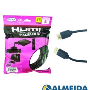 CABO HDMI 2.0 ULTRA HD 4K 3D 5 METROS ALLTECH