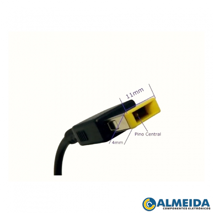 RABICHO FONTE NOTEBOOK LENOVO G400S PINO RETANGULAR