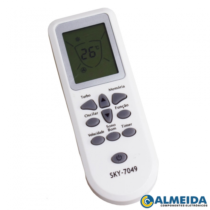 CONTROLE AR CONDICIONADO CONSUL SPLIT BEM ESTAR SKY-7049