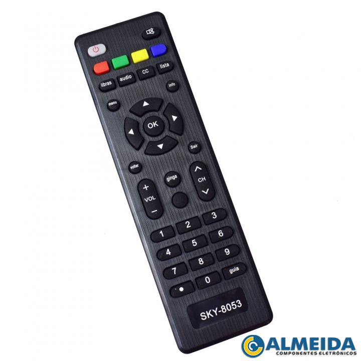 CONTROLE CONVERSOR DIGITAL POSITIVO/MULTILASER SKY-8053