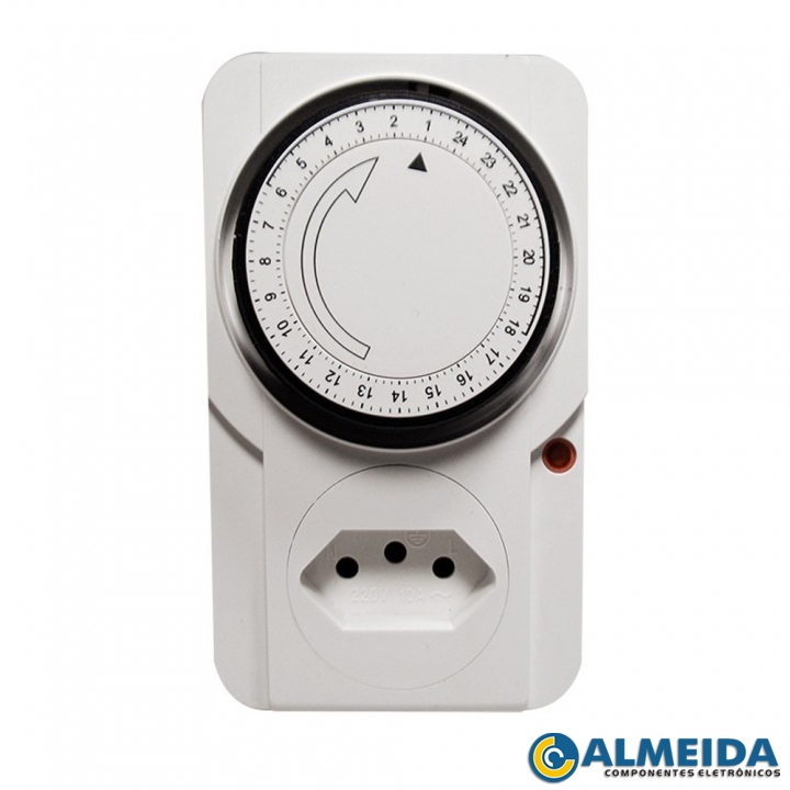 TIMER TEMPORIZADOR ANALOGICO BIVOLT AUTO/ON/OFF GC