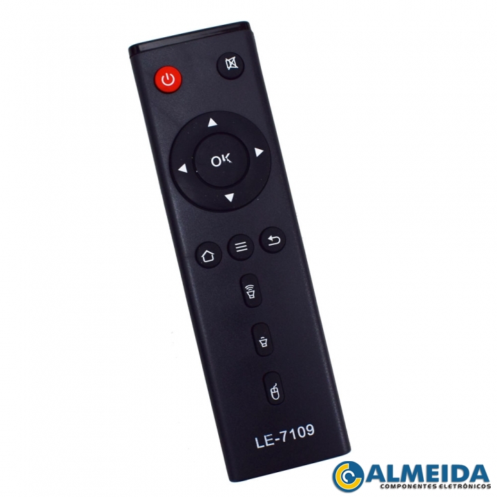 CONTROLE SMART TV BOX LINHA TX/EAI TV/AQUARIO STV-3000 SKY-9073