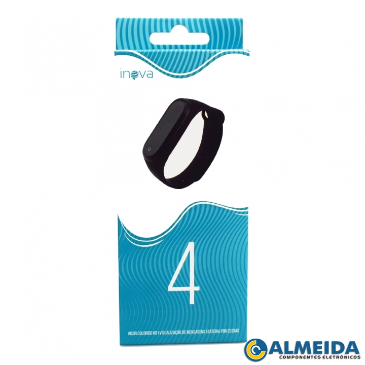 RELOGIO INTELIGENTE SMARTWATCH TELA TFT ANATEL WAT-6217 INOVA