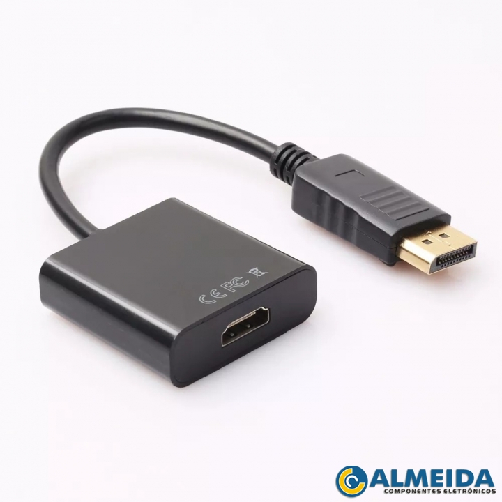 ADAPTADOR DISPLAYPORT PARA HDMI MTV-602 TOMATE