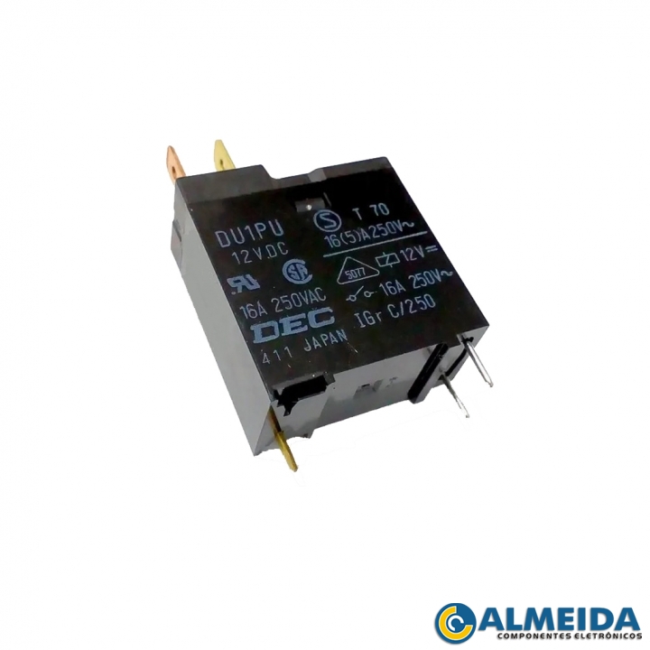 RELE MICROONDAS 12V 16A/250VAC DU1PU DEC