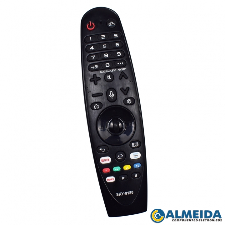 CONTROLE LCD LG MAGIC AIR MOUSE C/ COMANDO DE VOZ SKY-9180
