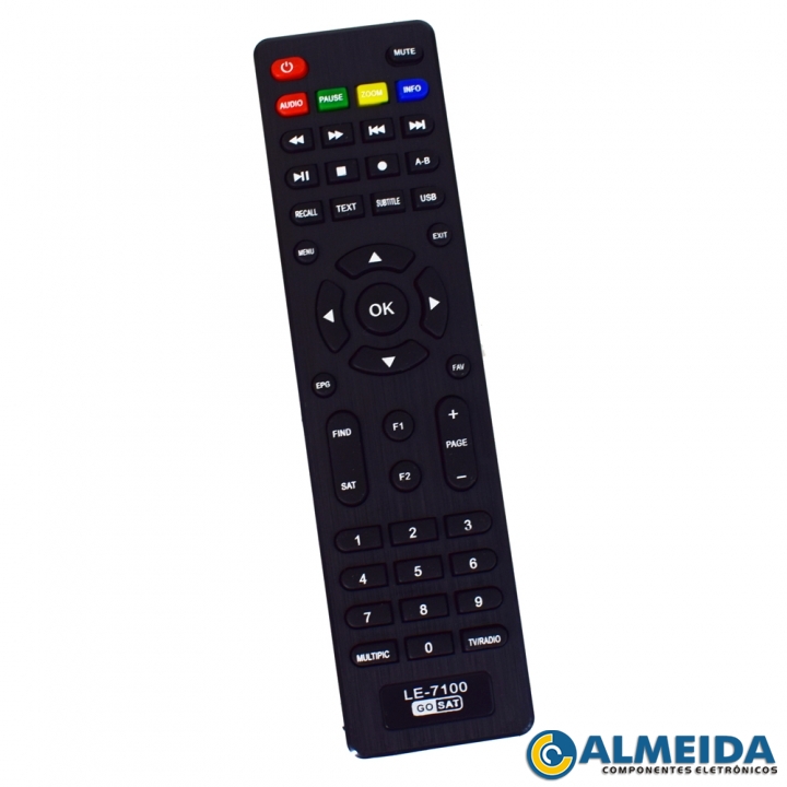 CONTROLE RECEPTOR GOSAT PLUS SKY-7100