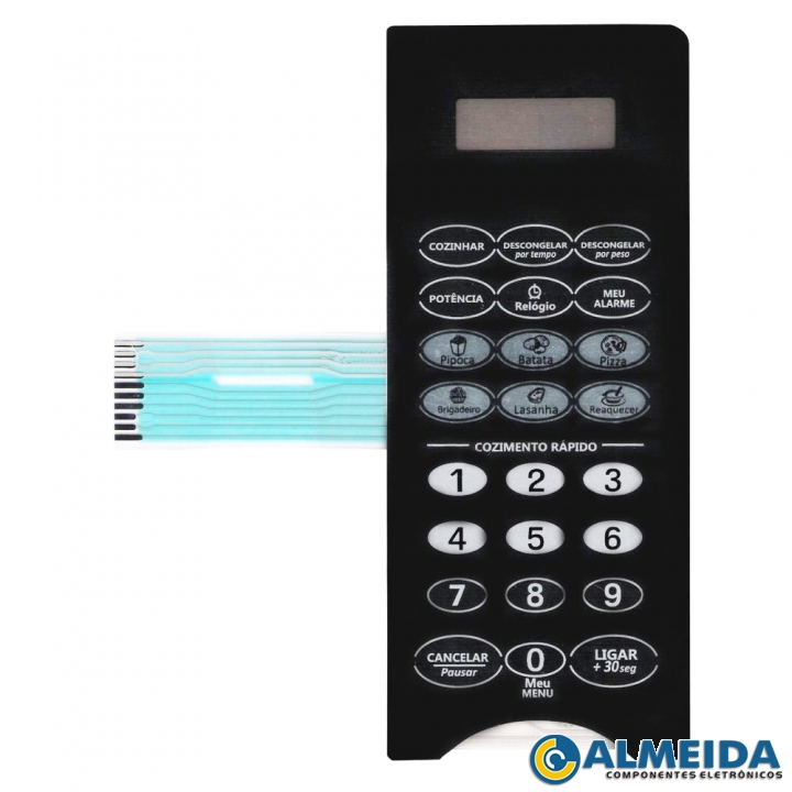 MEMBRANA MICROONDAS MIDEA MM20EL ESPELHADA